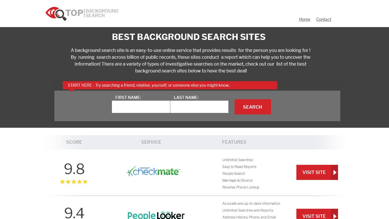 Best Background Search Site 📋 Aug 2022
